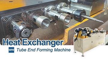 Multiple Station Copper Tube End Forming Machine for Heat Exchanger