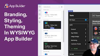 Brand, Style & Theme Angular & Blazor Apps with WYSIWYG App Builder screenshot 3
