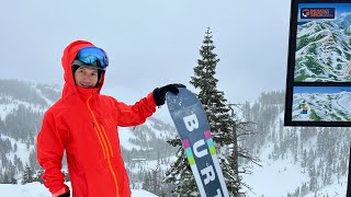 Snowboarding at Palisades Tahoe (Alpine Meadows Mountain), CA #DEEPcember