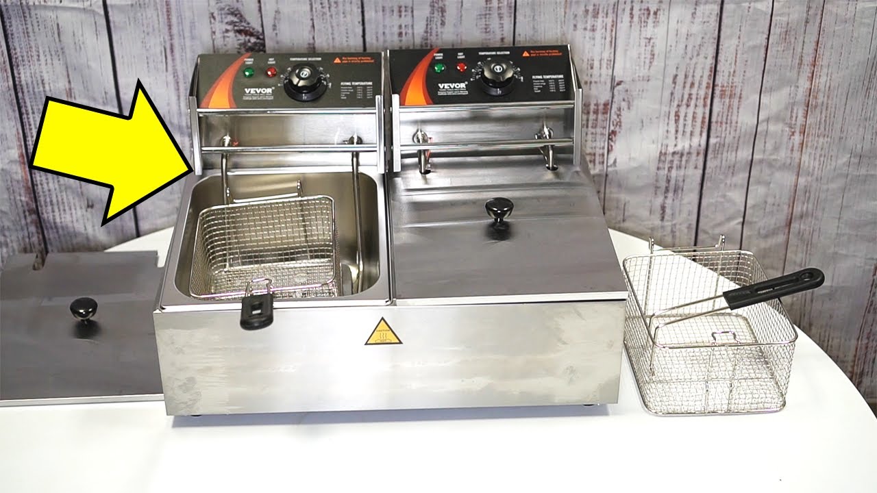 VEVOR Commercial Deep Fryer, Dual Tank Review (Link Below 👇)