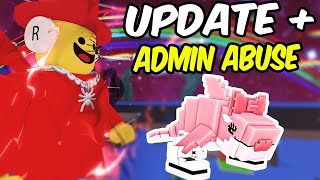 Admin Abuse &amp; CRAFT MACHINE  (Steal A Brainrot) #stealabrainrot #roblox
