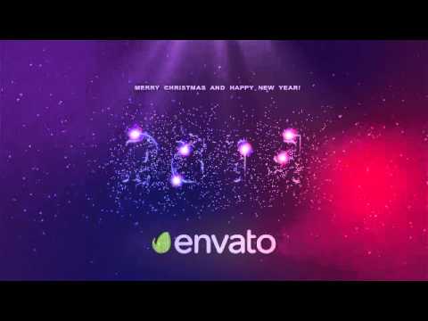 After Effects template.New Year 2015-New Year Greating Card