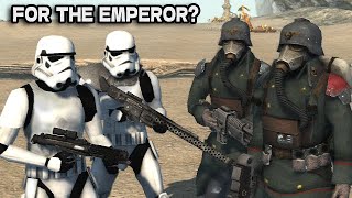 [WARHAMMER 40K vs STAR WARS] Death Korps of Krieg vs Galactic Empire! - Men of War: Assault Squad 2