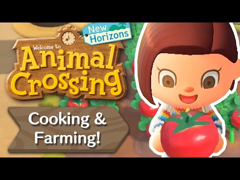 Cooking and Farming Breakdown Animal Crossing New Horizons Direct