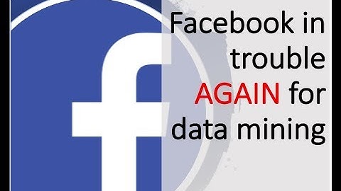Facebook Caught Data Mining AGAIN!
