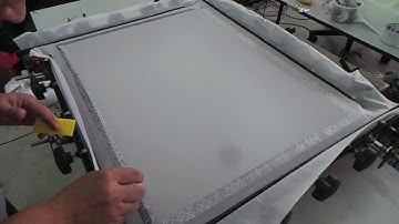 SCREEN REMESH PROCESS + INSTANT ADHESIVE