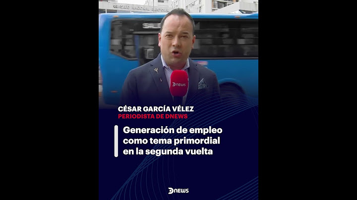 🇪🇨 📺 Este domingo vive en DNews el debate presidencial de Ecuador.