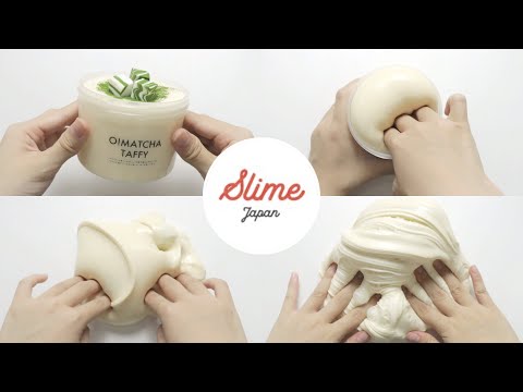 〖ASMR〗O! MATCHA TAFFY￤SLIMEJAPAN￤スライムレビュー