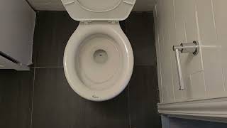 1931 Pacific Hygieno toilet on a Flushometer 2