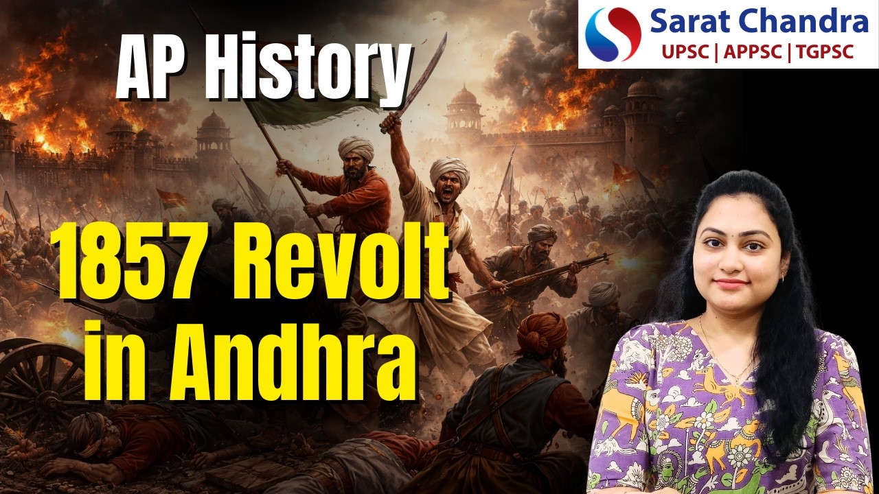 1857 Revolt in Andhra Explained! | Modern Andhra History 