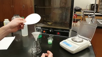 Laboratory Technique - Gravimetric Analysis (Filtration)