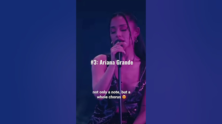 The Top 5 Best Live Whistle Notes #arianagrande #avamax #kellyclarkson #normani #mariahcarey