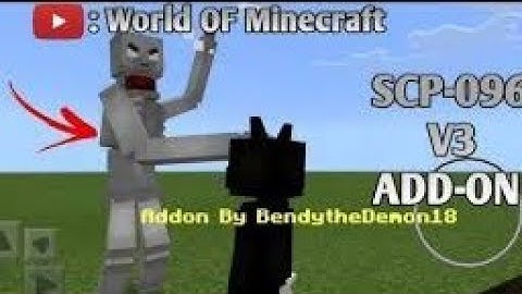 Morph Scp 096 v3 Mod Addon Minecraft