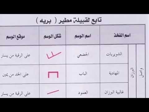 وسوم قبيلة مطير آلعريقه من العبادل بريه علوى
