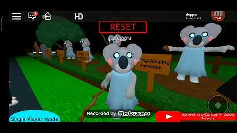 Piggy custom character showcase (koala)