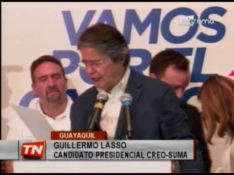 Lasso Impugnará resultados del CNE