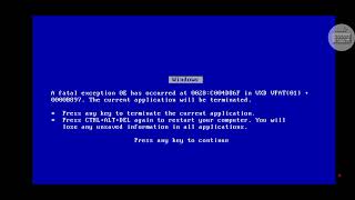 DiDi PonTuPrecio Ad but it has a timer. has BSOD (Win98 Sim)
