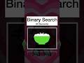 Binary Search Explained in 60 Seconds 🔍