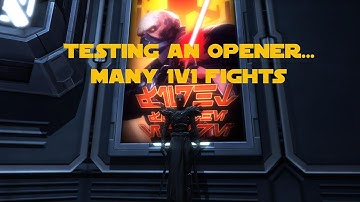 SWTOR 7.2 PvP | 2023 lvl 80 - Deception Assassin - Ancient Hypergate | Testing an opener, 5 1vs1