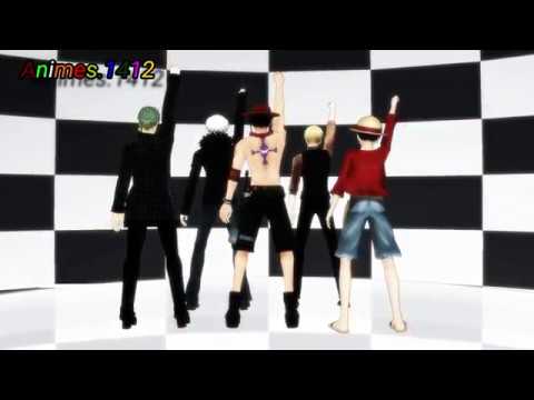 【swag kta ma】[MMD] One Piece (Ace, Luffy, Zoro, Sanji, Law, Sabo)