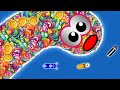 WORMSZONE.IO 001 TROLL SLITHER SNAKE TOP 01 / Epic Worms Zone Best Gameplay! #64