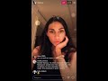 Маница Хашба (подруга Бони), прямой эфир Instagram 08-01-2018