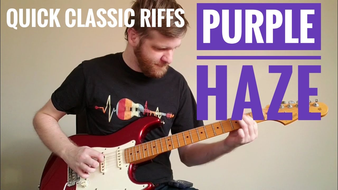 Purple Haze Quick Classic Riffs Jimi Hendrix Guitar Lesson YouTube