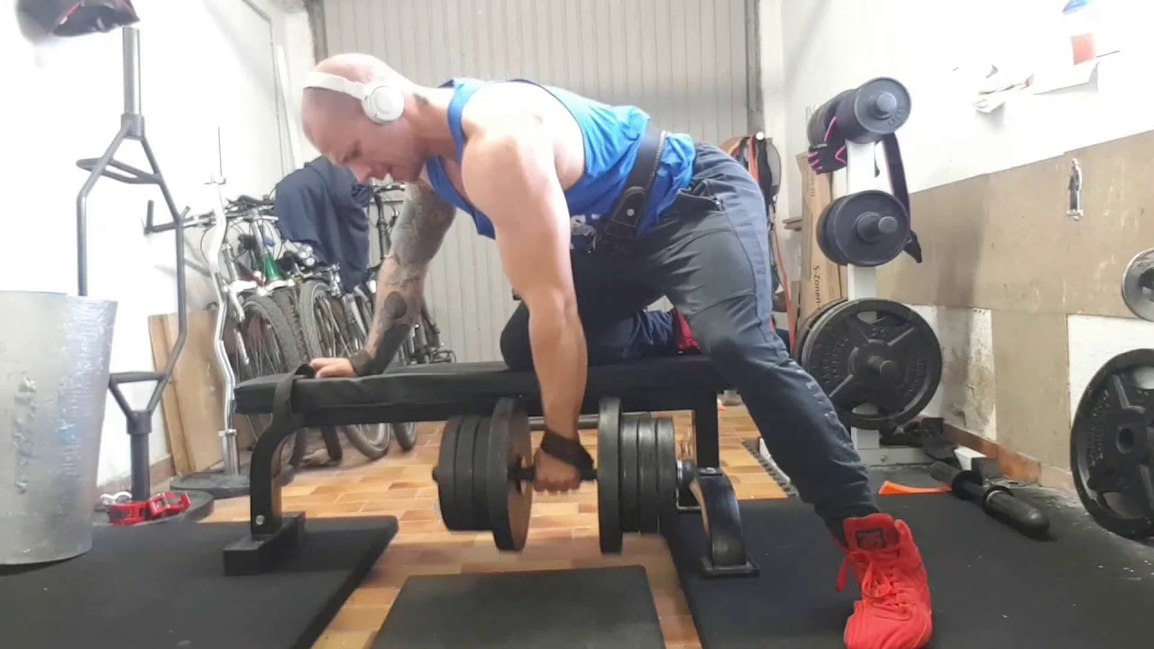 garage gym reviews Dumbell Rows - Kurzhantelrudern