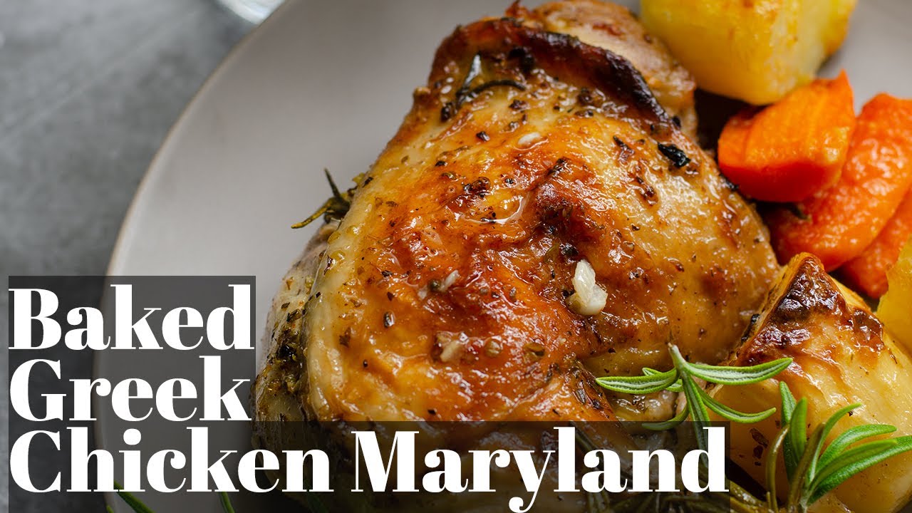 Greek Chicken Maryland (Easy One-pot Dinner Recipe) - YouTube