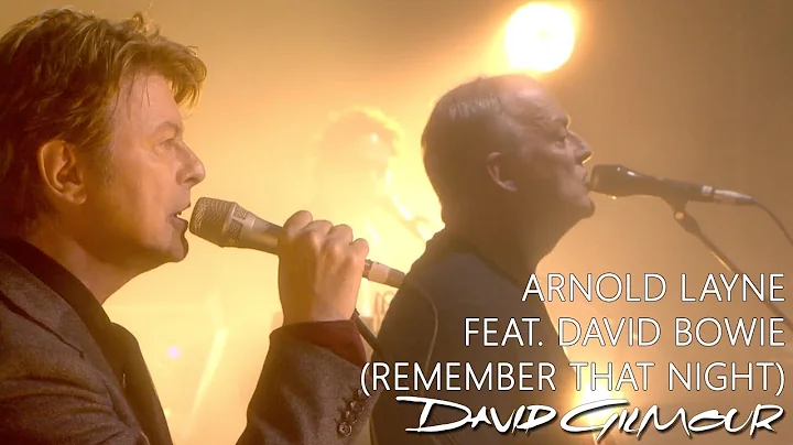 David Gilmour - Arnold Layne feat. David Bowie (Re...