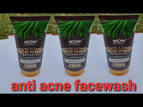 Anti acne facewash with neem & tea tree review & use | pimple control skincare | RARA