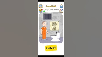 Dop 5 Level #234 ESCAPE FROM PRISON #braintest #dop2 #youtubeshorts