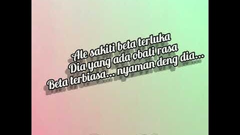 Antara Nyaman dan Cinta - Ona Hetharua (Lirik Lagu)