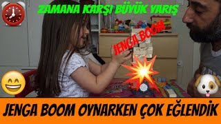 Jenga Boom Oyununu Bakalım Kim Kazanacak? Jenga Boom Challenge