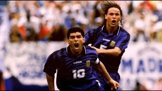 Diego Maradona Vs Greece WORLD CUP 1994 Diego Maradona Vs Greece WORLD CUP 1994