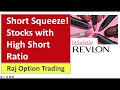 Short Squeeze! How to profit from stocks with high short ratio?