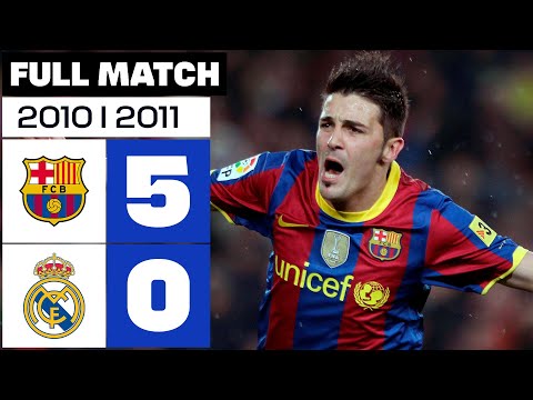 FC Barcelona vs Real Madrid (5-0) 2010/2011 PARTIDO COMPLETO