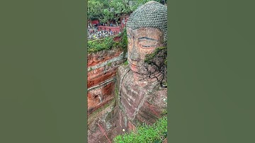 Lạc Sơn Đại Phật: Tượng Di Lặc khổng lồ cao 71 mét bên ngã ba sông ở Tứ Xuyên #lờiphậtdạy