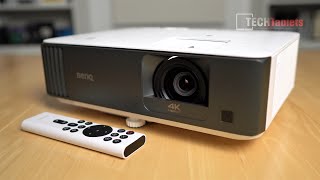 4k HDR Gaming Projector! BenQ TK700STi Review JUST 16ms Input Lag