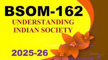 IGNOU BSOM-162 Solved Assignment English Medium 2025-26 For July 2025 and January 2026 Session