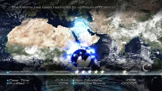 【Child_of_Eden】 -Matrix- (Normal/Goldstar) 1,181,500pts【Kinect】