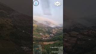 2025.08.12 Imágenes aéreas de incendio forestal de Cobo en Cangas del Narcea