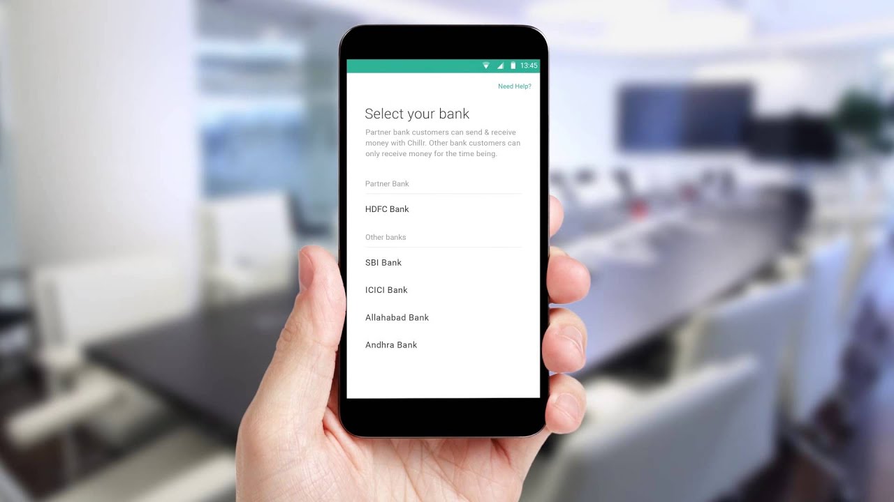 Chillr Money Transfer App : How to link your HDFC bank ...