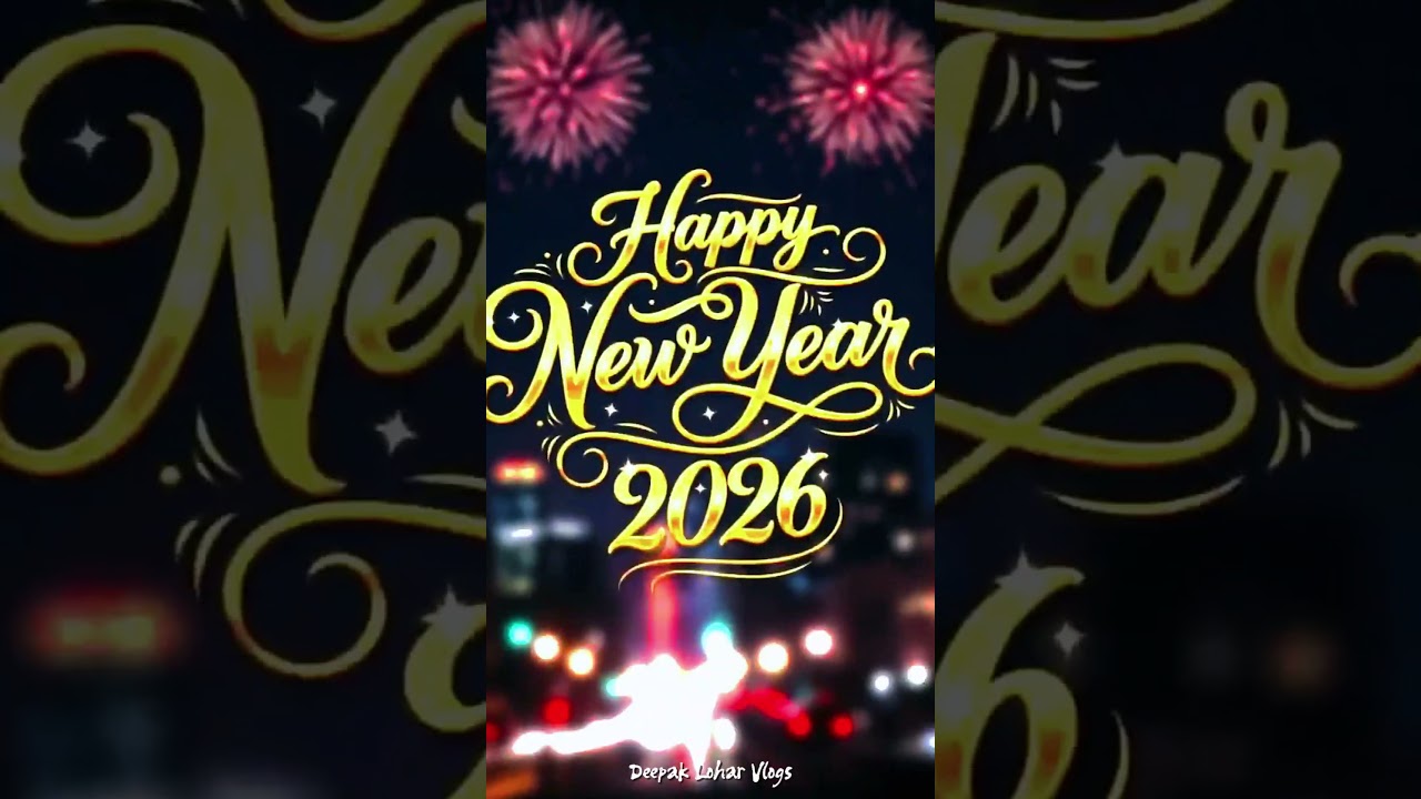 Happy New Year 2026 🎆 Short Video Deepak lohar vlogs | DLV