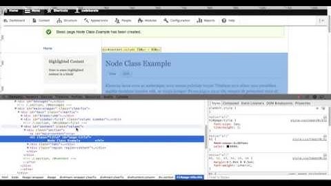 Drupal 7 Node Class Module - Daily Dose of Drupal Episode 166