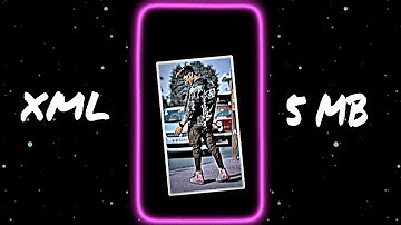 😈⚡New Trend XML FILE 💞 || 5 MB || AlightMotion present XML FILE 🖤