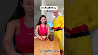POV:Men logic #funny#couple#couplegoal #fyp#shorts#couplecomedy