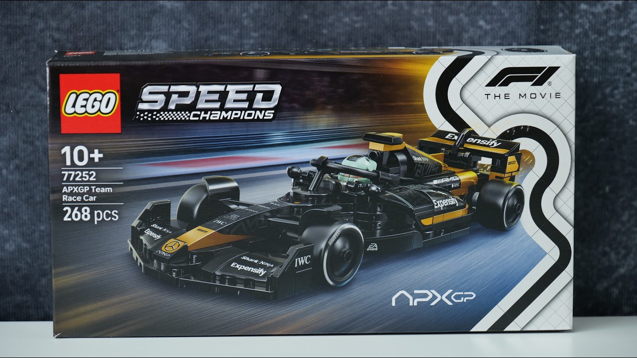 LEGO Speed Champions 77252 APXGP Team Race Car from F1® The Movie