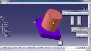 73 CATIA Beginner Tutorial  Applying Transparency on 3Levels