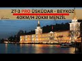 ÜSKÜDAR - BEYKOZ | 40KM Hız ile 20 km git gel pil bitti !